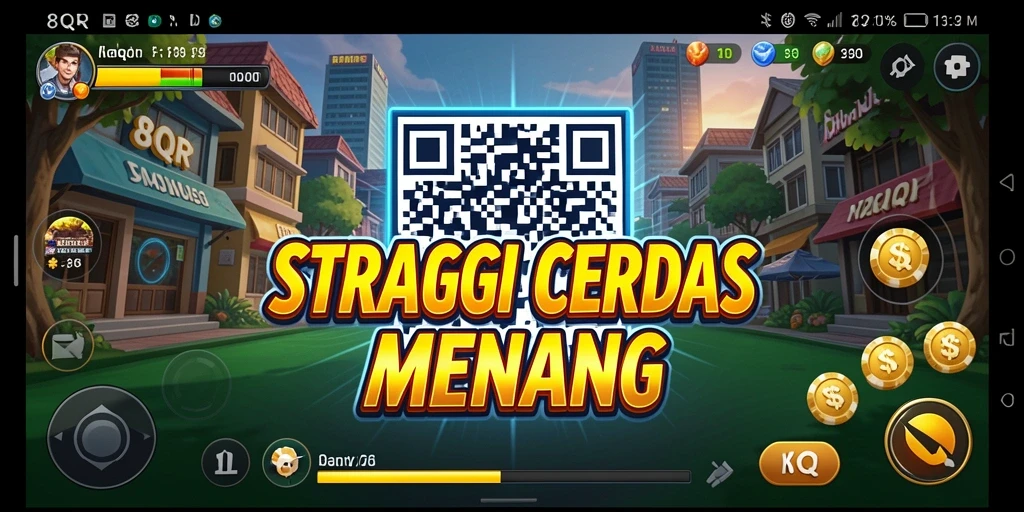 Tampilan gameplay <strong>8QR</strong> yang menarik dan menantang bagi para pecinta strategi.