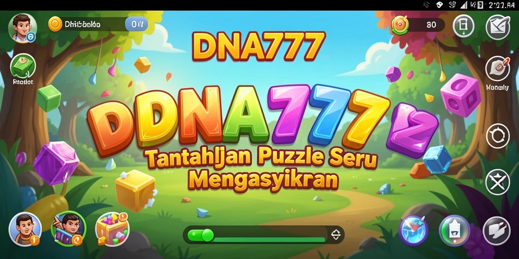 Screenshot gameplay <strong>DNA777</strong> menampilkan tantangan puzzle yang menarik.