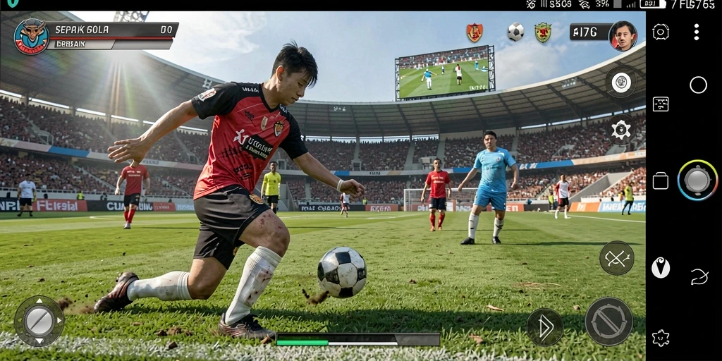 Tampilkan aksi seru di lapangan dengan F7F7.