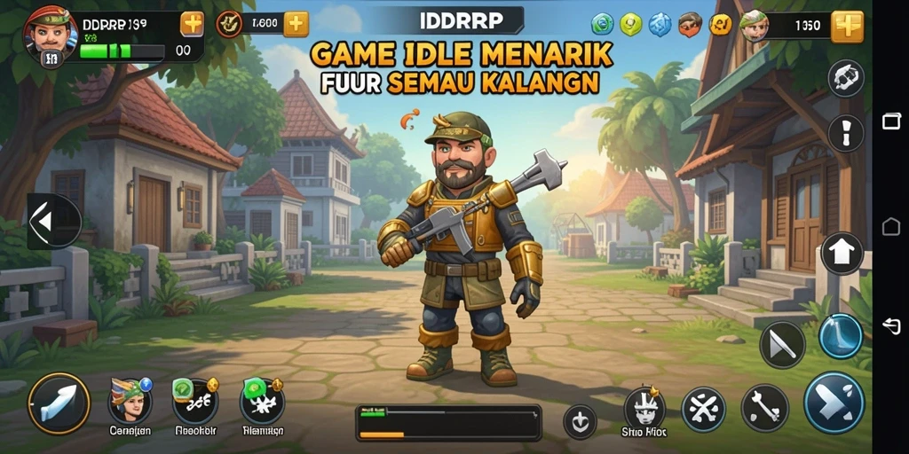 Tampilan gameplay <strong>IDRRP</strong> yang menawan dan interaktif.