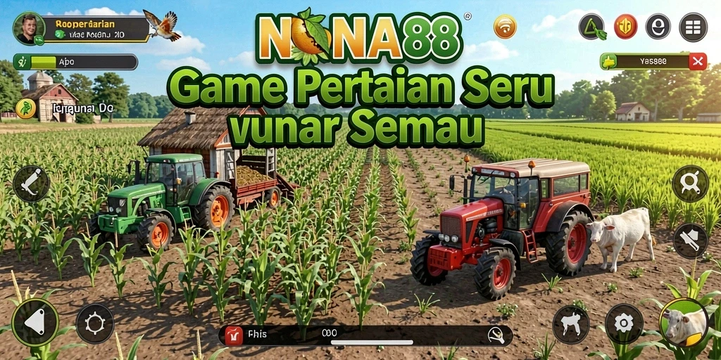 Gameplay menarik NONA88 dengan elemen pertanian yang menyenangkan.