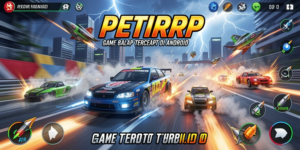 Tampilan gameplay PETIRRP yang mendebarkan dan grafis menawan.