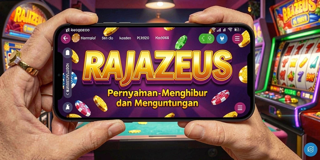 Tampilan gameplay seru di RAJAZEUS yang akan memikat pemain.