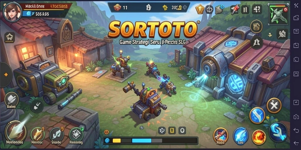 Tampilan mendebarkan dari pertempuran strategi di SORTOTO.