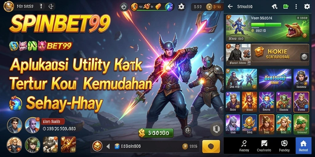 Tampilan antarmuka SPINBET99 yang user-friendly dan fungsional.