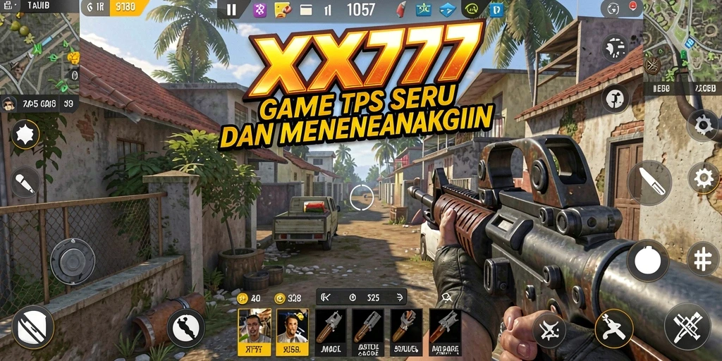 Tampilan gameplay TPS XXX777 yang epik dan mendebarkan.
