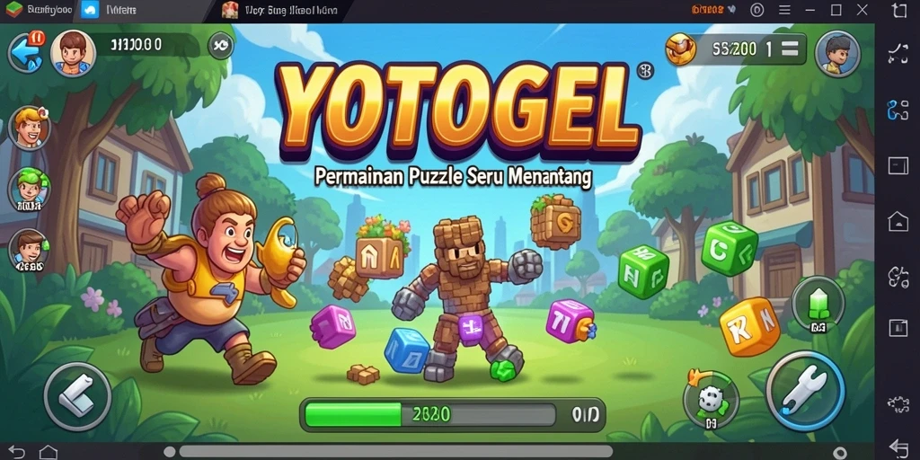 Screenshot YOTOGEL menampilkan aksi gameplay puzzle yang menarik.